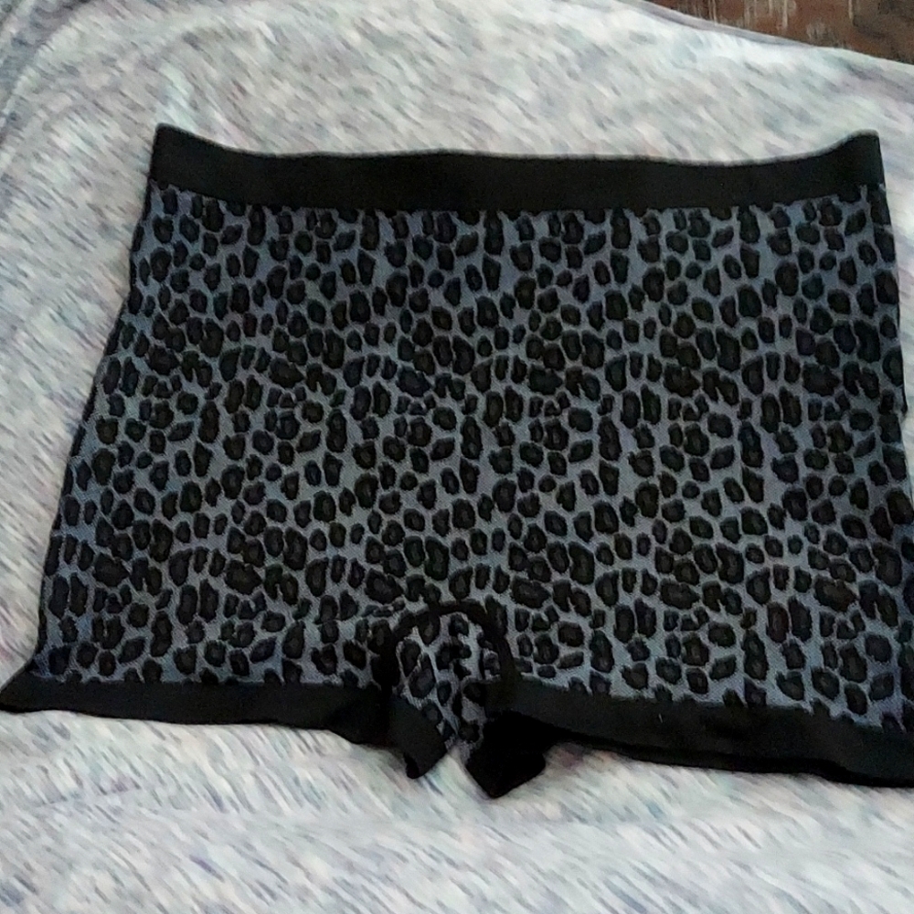 Women's Extra Large Leopard Print Boyshorts